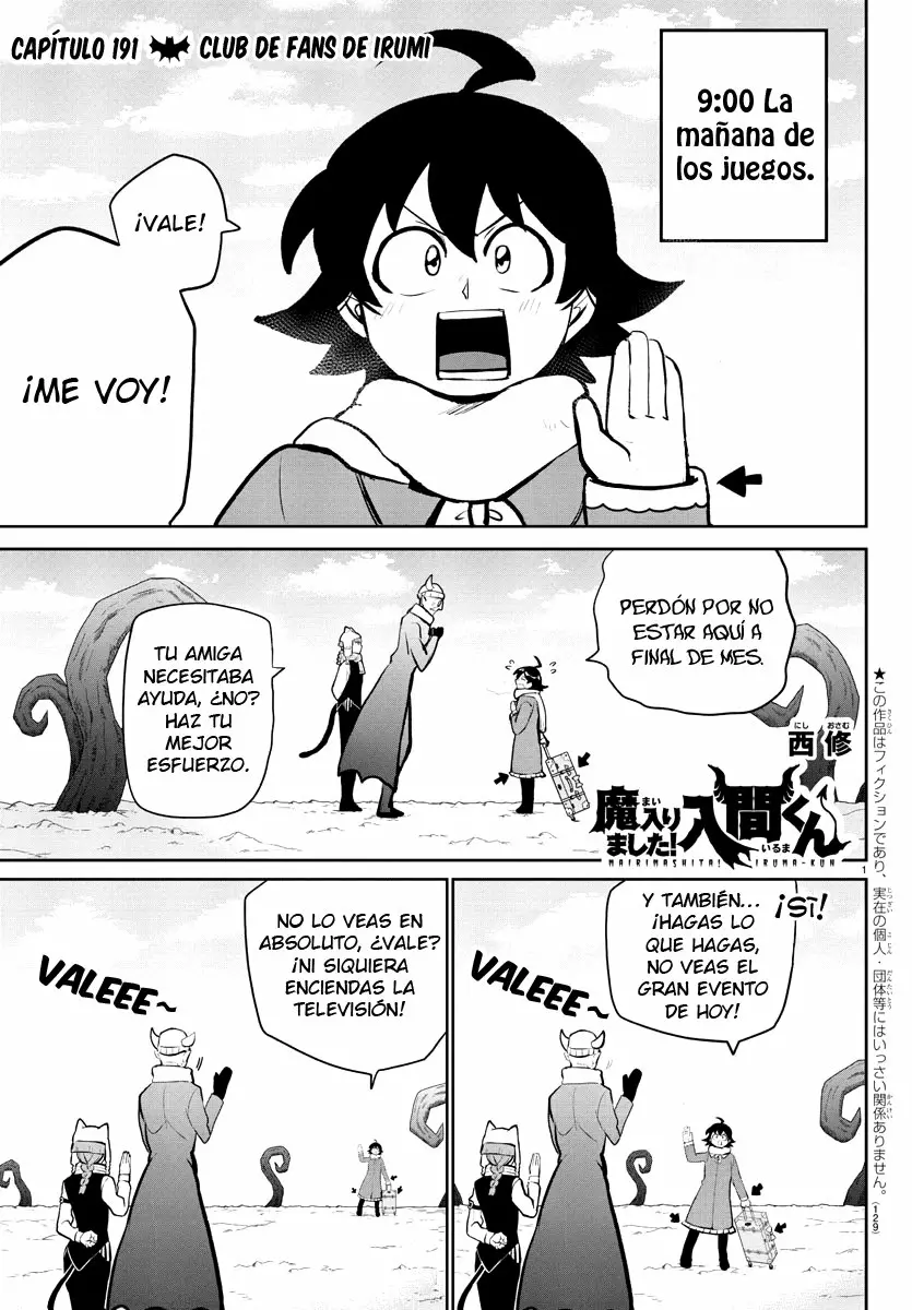 Mairimashita! Iruma-kun capítulo 191 página 4