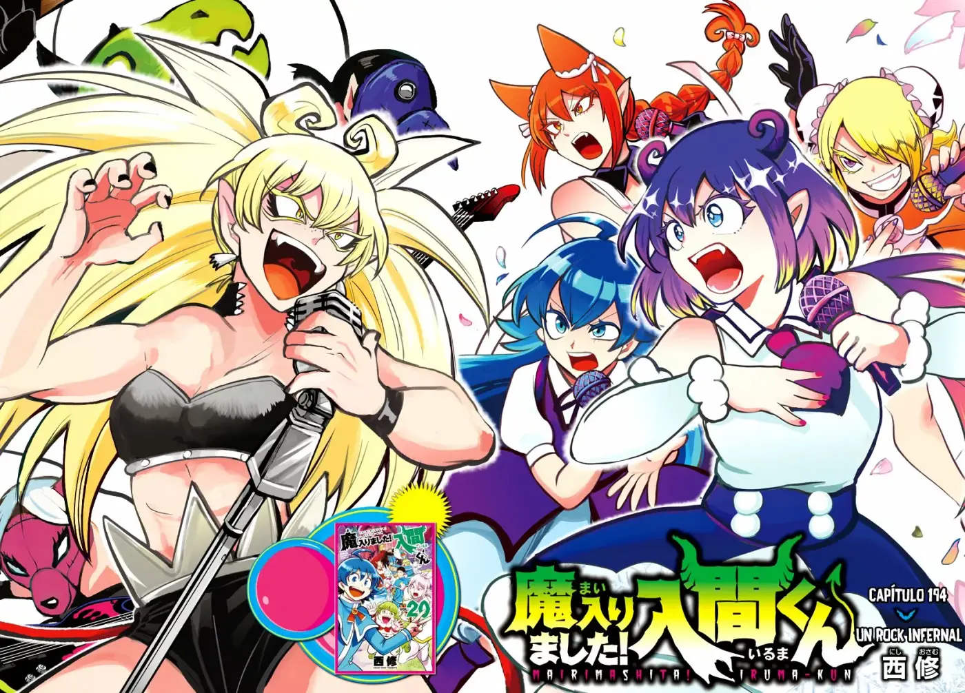Mairimashita! Iruma-kun capítulo 194 página 4