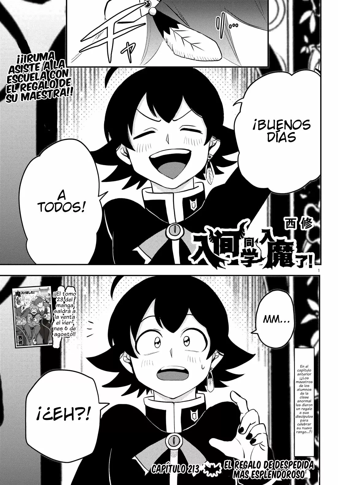 Mairimashita! Iruma-kun capítulo 213 página 5