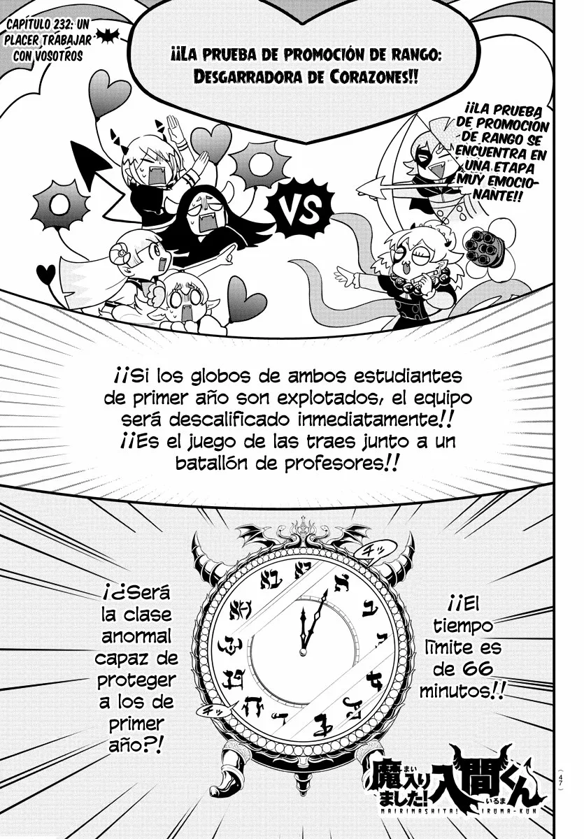 Mairimashita! Iruma-kun capítulo 232 página 4