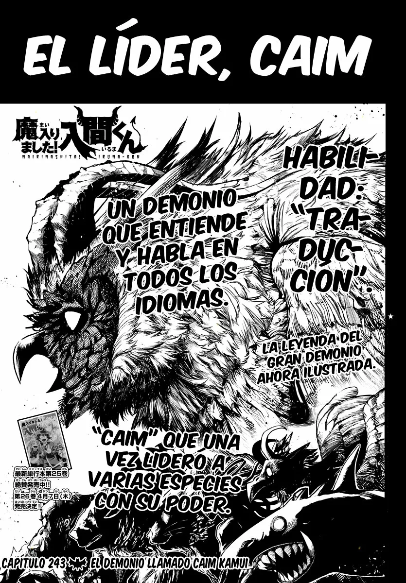 Mairimashita! Iruma-kun capítulo 243 página 6