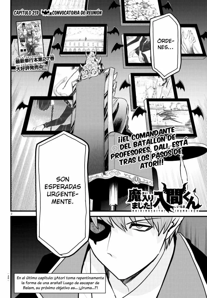 Mairimashita! Iruma-kun capítulo 259 página 4