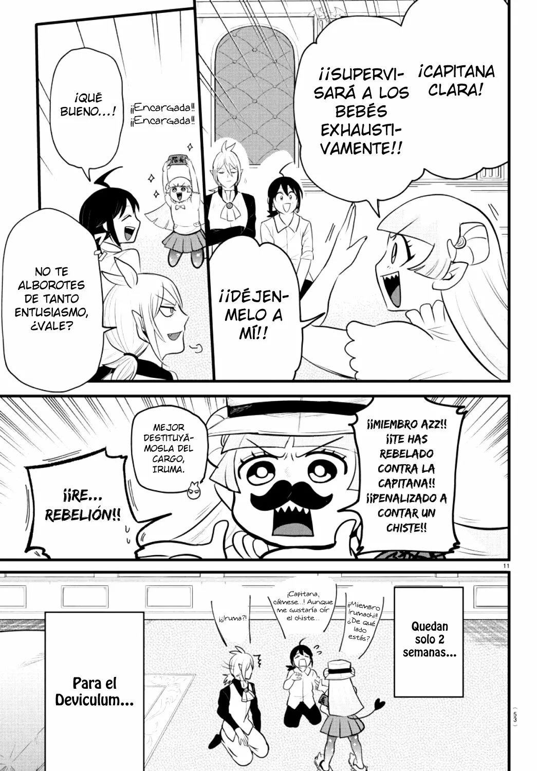 Mairimashita! Iruma-kun capítulo 289 página 11