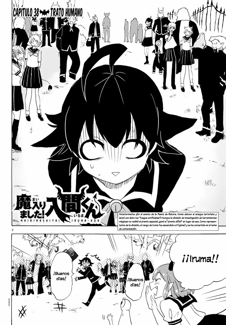 Mairimashita! Iruma-kun capítulo 38 página 4
