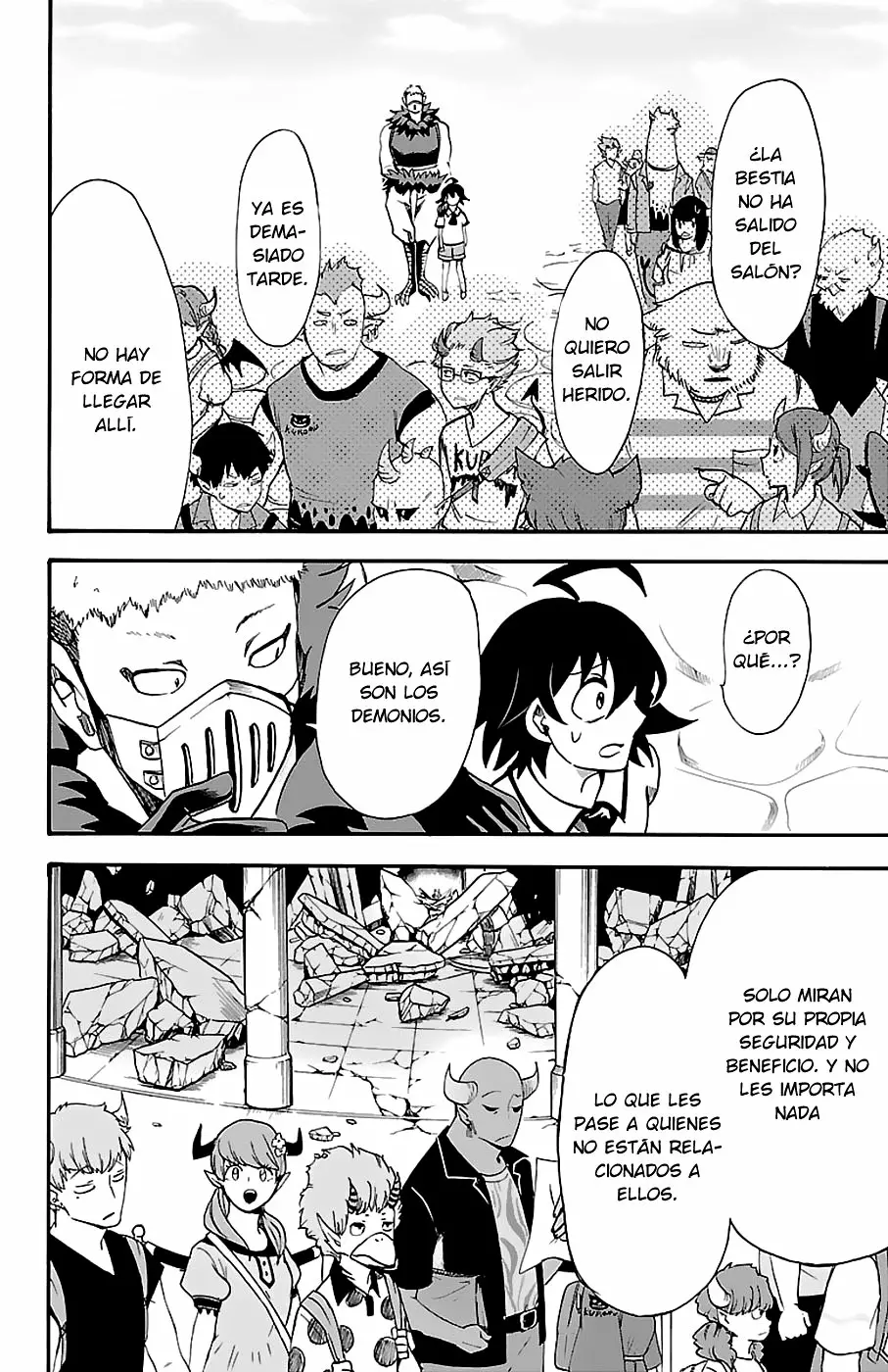 Mairimashita! Iruma-kun capítulo 77 página 8
