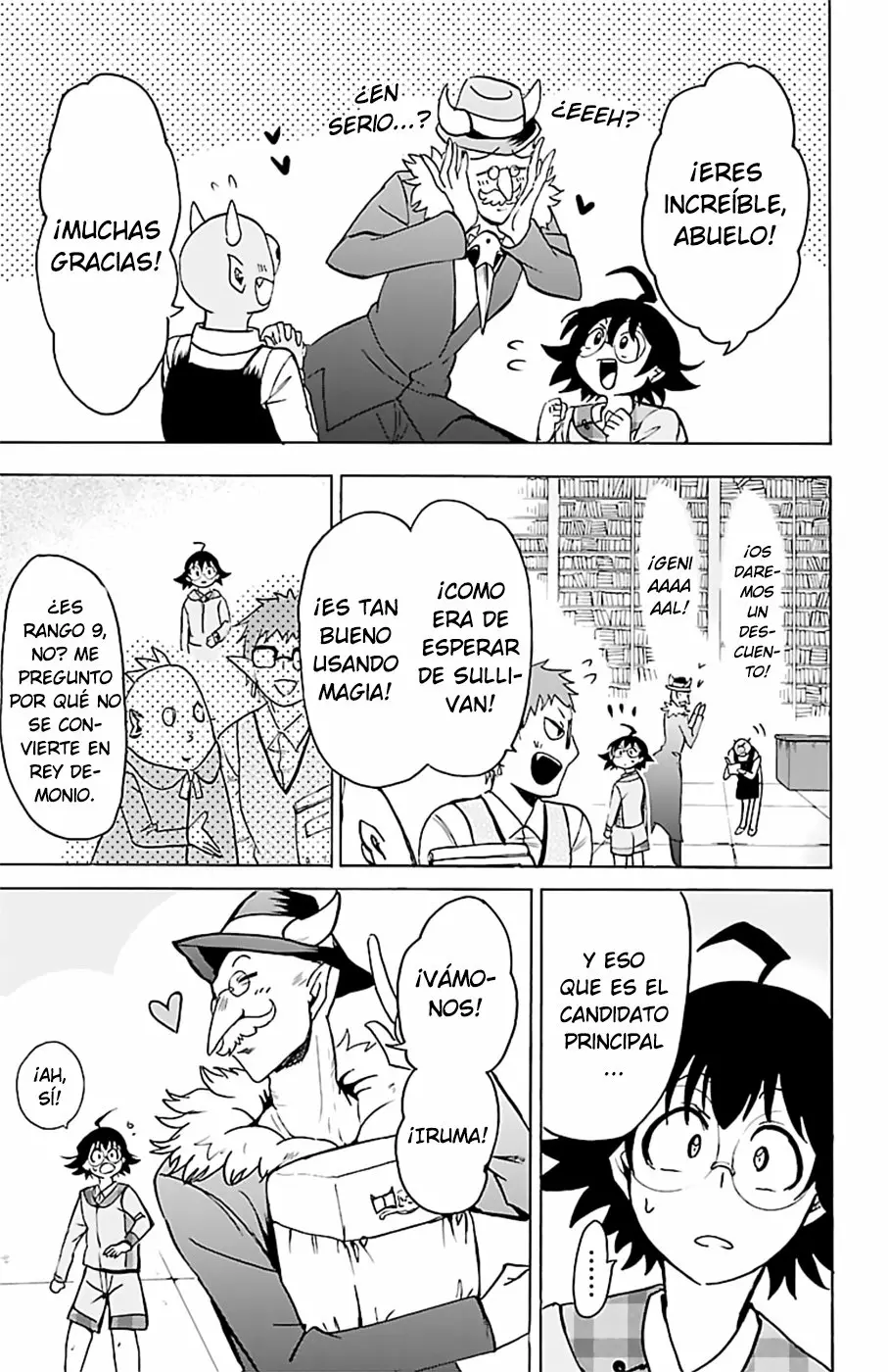 Mairimashita! Iruma-kun capítulo 92 página 13