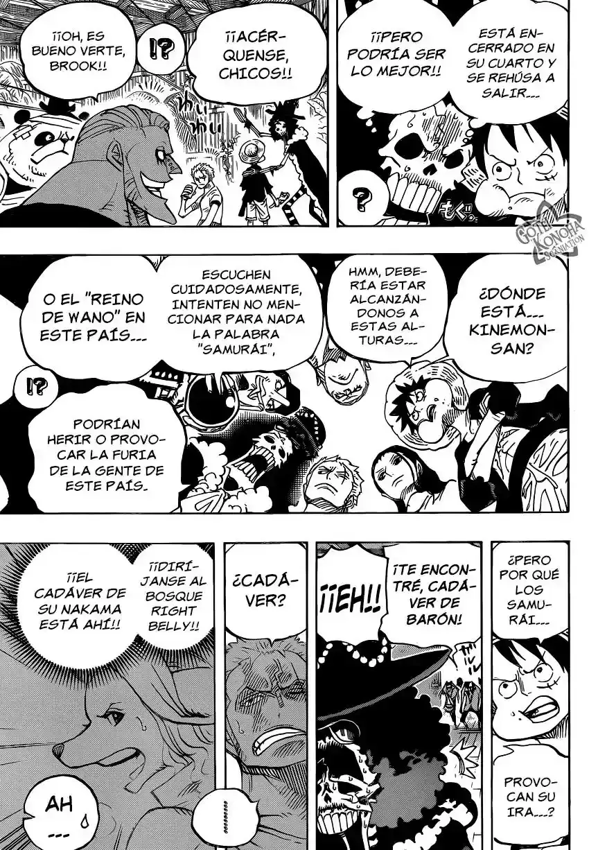 One Piece capítulo 807 página 5