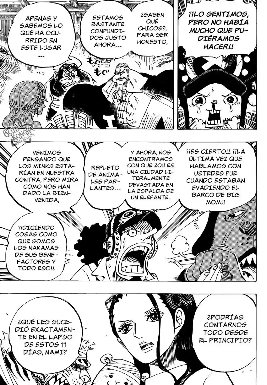 One Piece capítulo 807 página 7