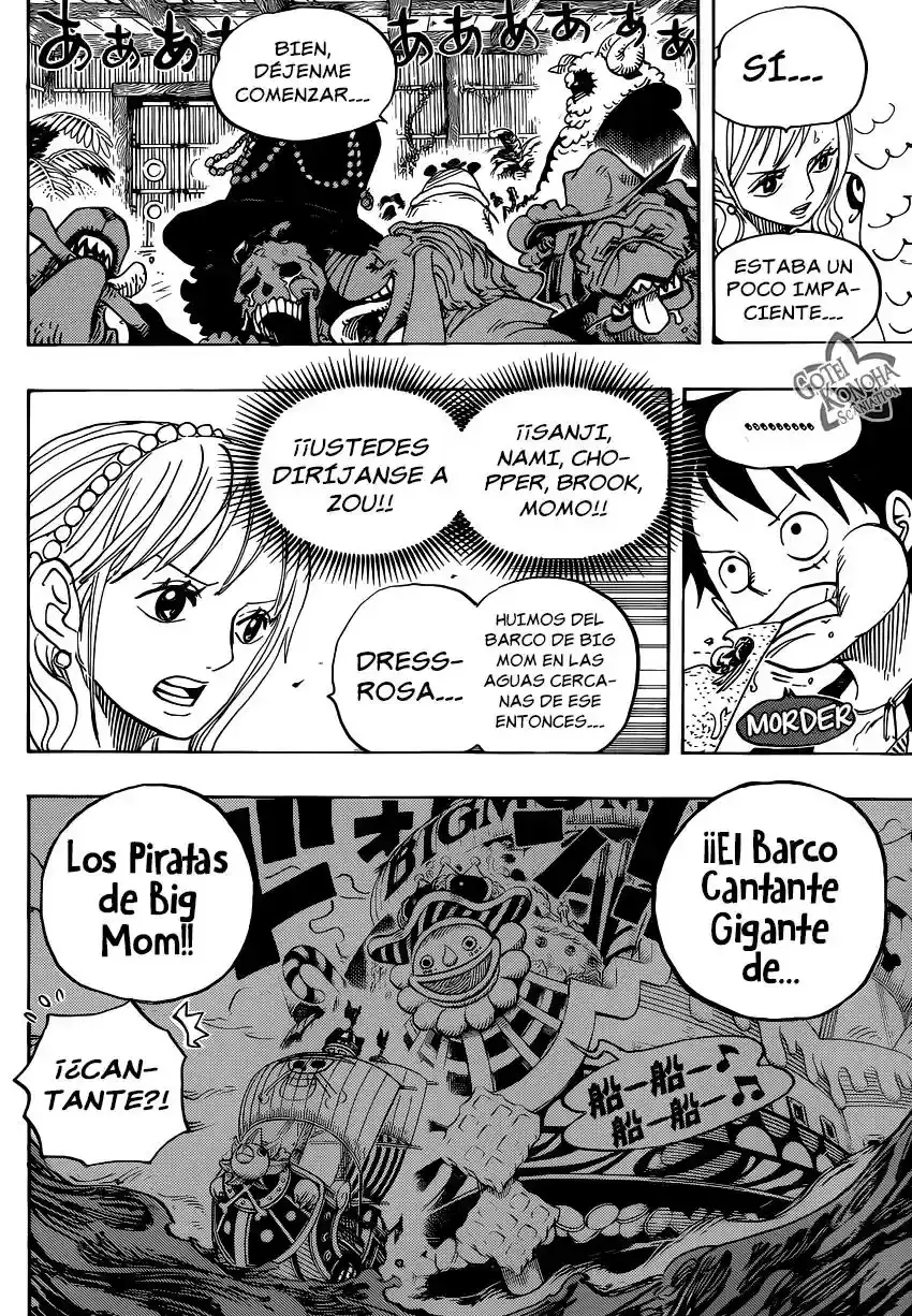 One Piece capítulo 807 página 8