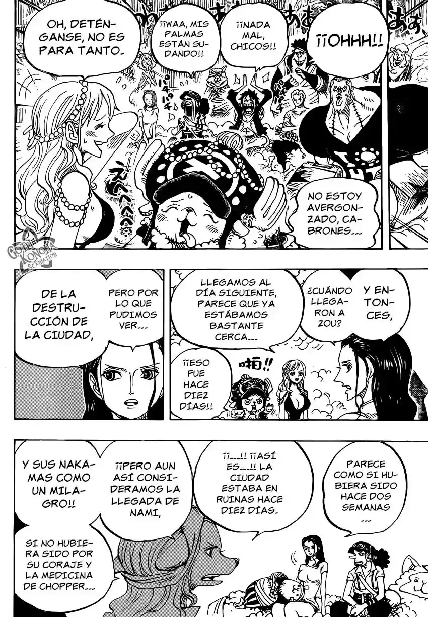 One Piece capítulo 807 página 12