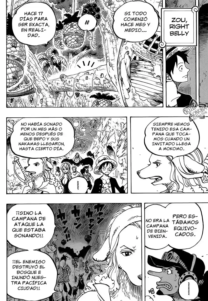 One Piece capítulo 807 página 16