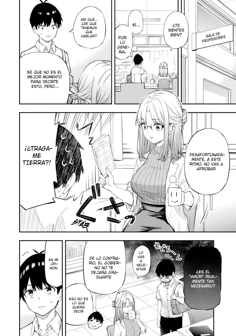 RENAI NO JUGYOU capítulo 1.1 página 12