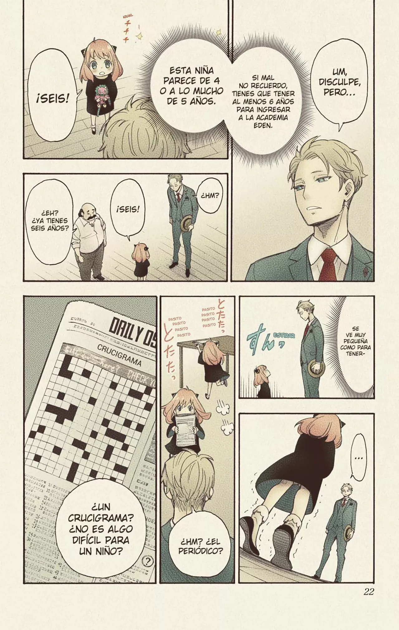 Spy x Familyㅤ capítulo 1 página 23