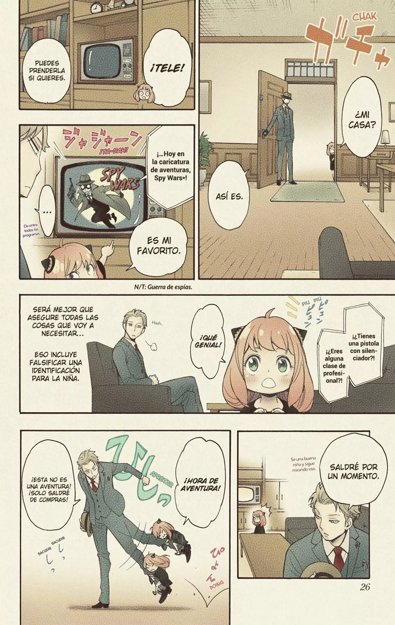 Spy x Familyㅤ capítulo 1 página 27