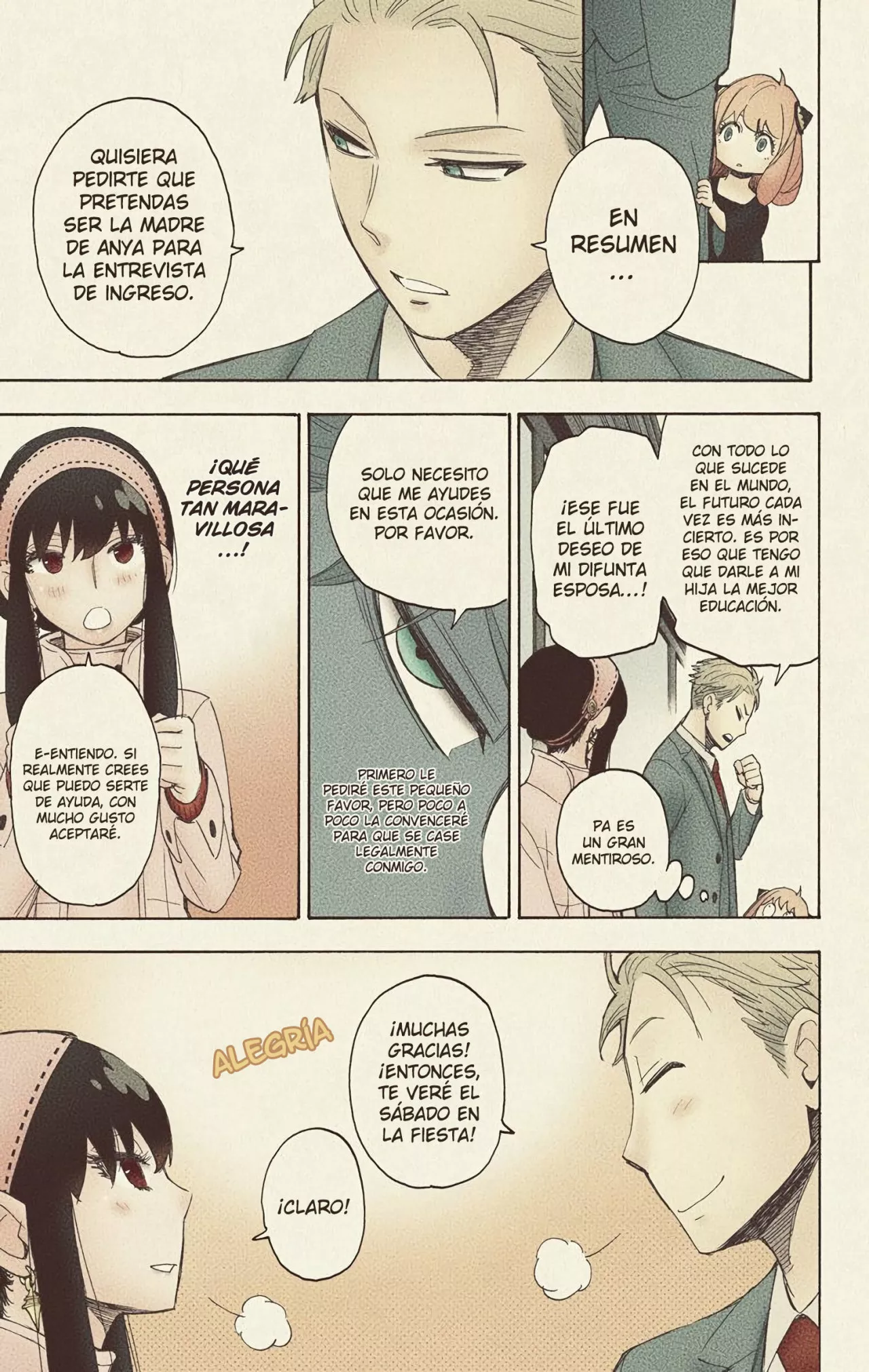 Spy x Familyㅤ capítulo 2 página 28