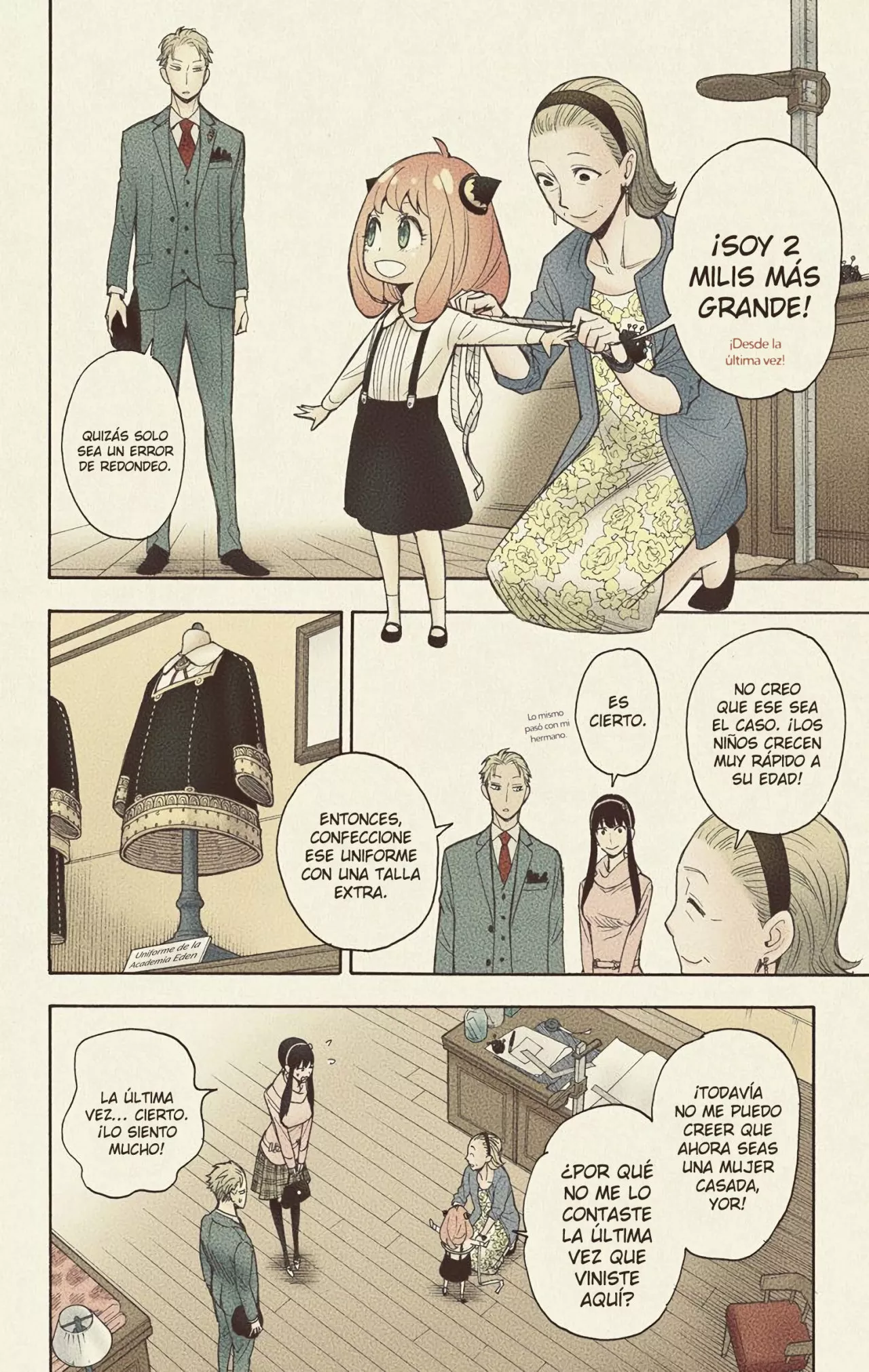 Spy x Familyㅤ capítulo 7 página 4